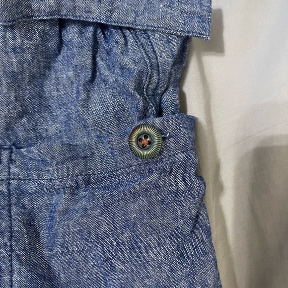 Linen Cargo shorts - Picture 3 of 4
